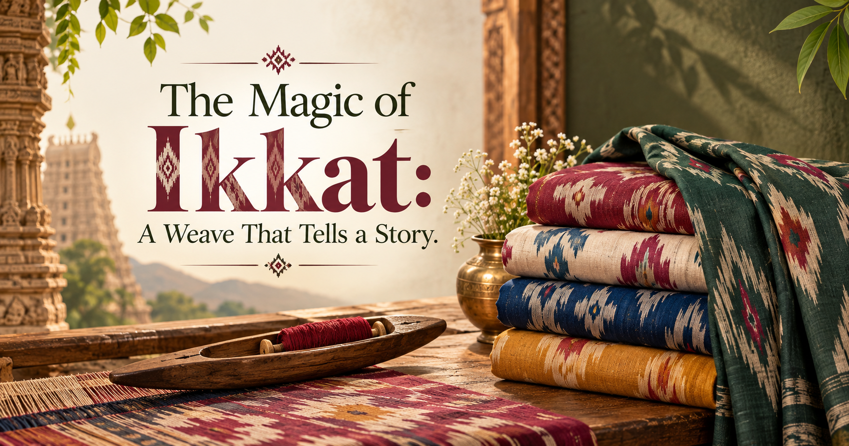 The Magic of Ikkat: A Weave That Tells a Story